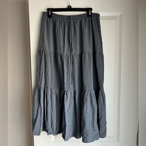 Neuflora Charleston Skirt in Dusty Blue